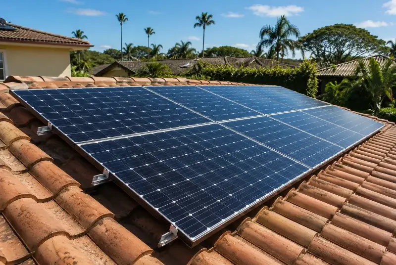 Installation de panneaux solaires à Noé